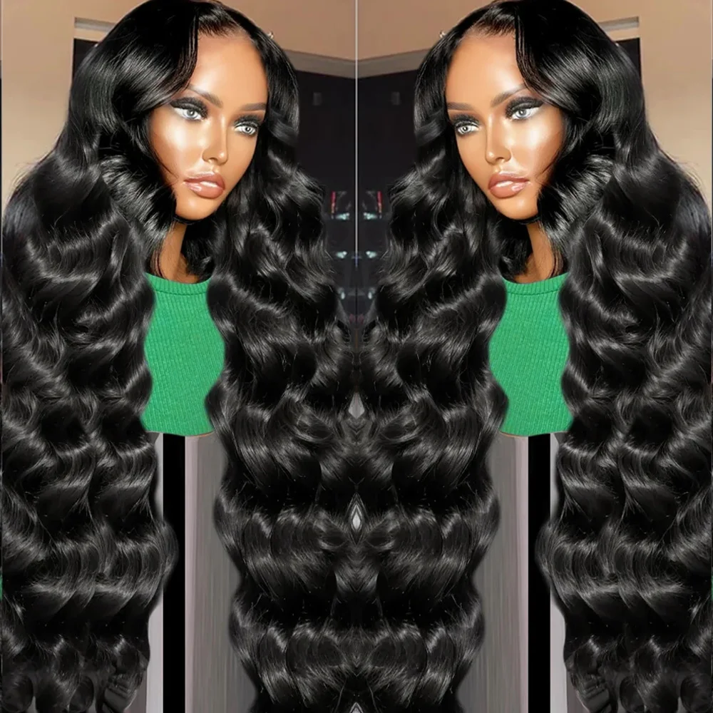 

Body Wave Brazilian Transparent Human Hair Wig Pre Bleached Knots 7x5 Glueless Wig Preplucked Natural Hairline 13x4 For Women