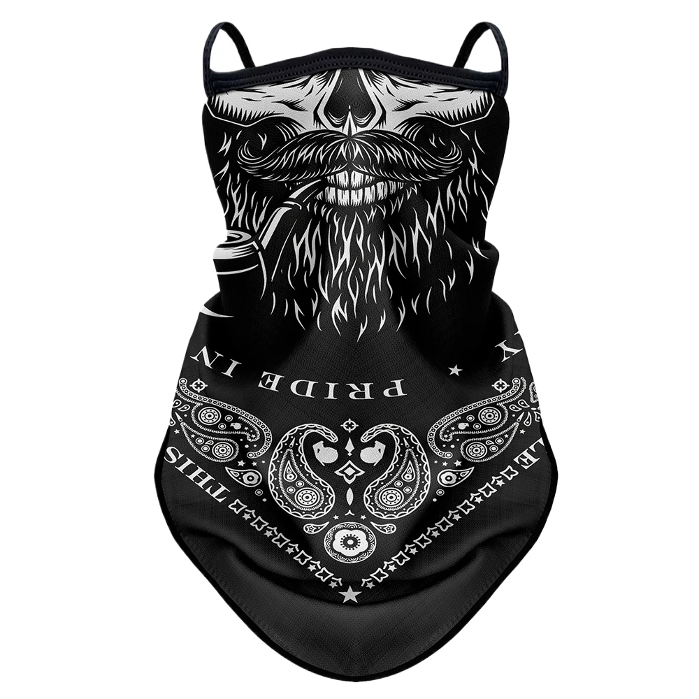 Retro Motorcycle Face Mask 2