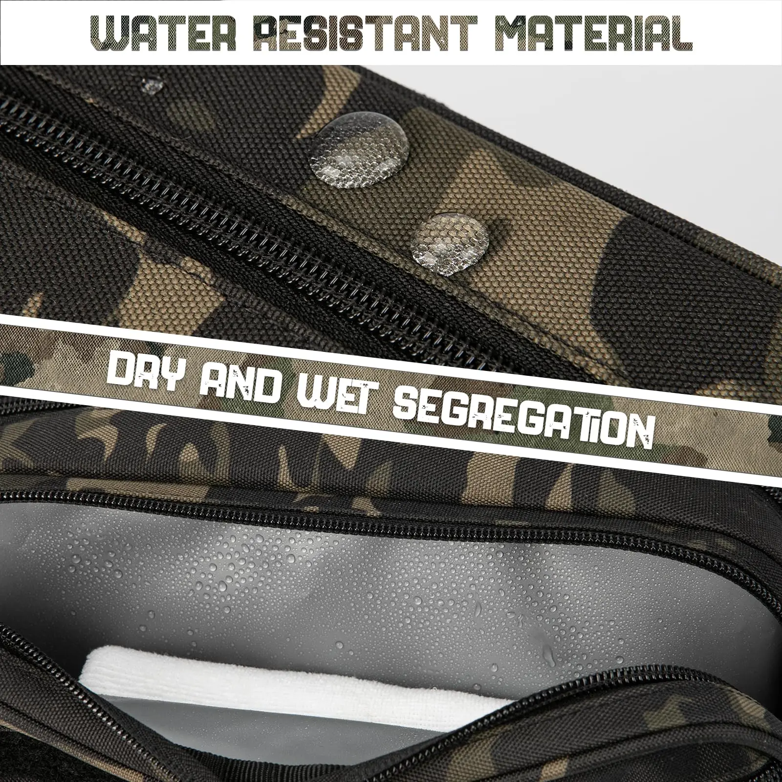 Waterproof Small Toiletry Bag for Men with Shower Supplies