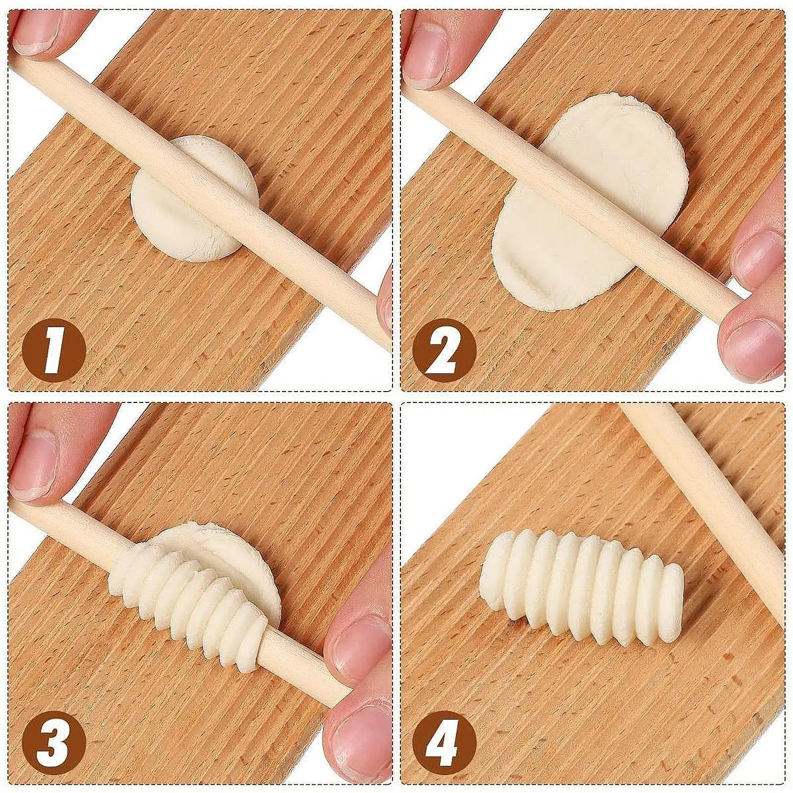 Italian Gnocchi Board Kitchen Gifts Kitchen Supplies Unique Curved Design Pasta Making Tool Accessories for Handmaking Home Italian Gnocchi Board Kitchen Gifts Kitchen Supplies Unique Curved Design Pasta Making Tool Accessories for Handmaking Home