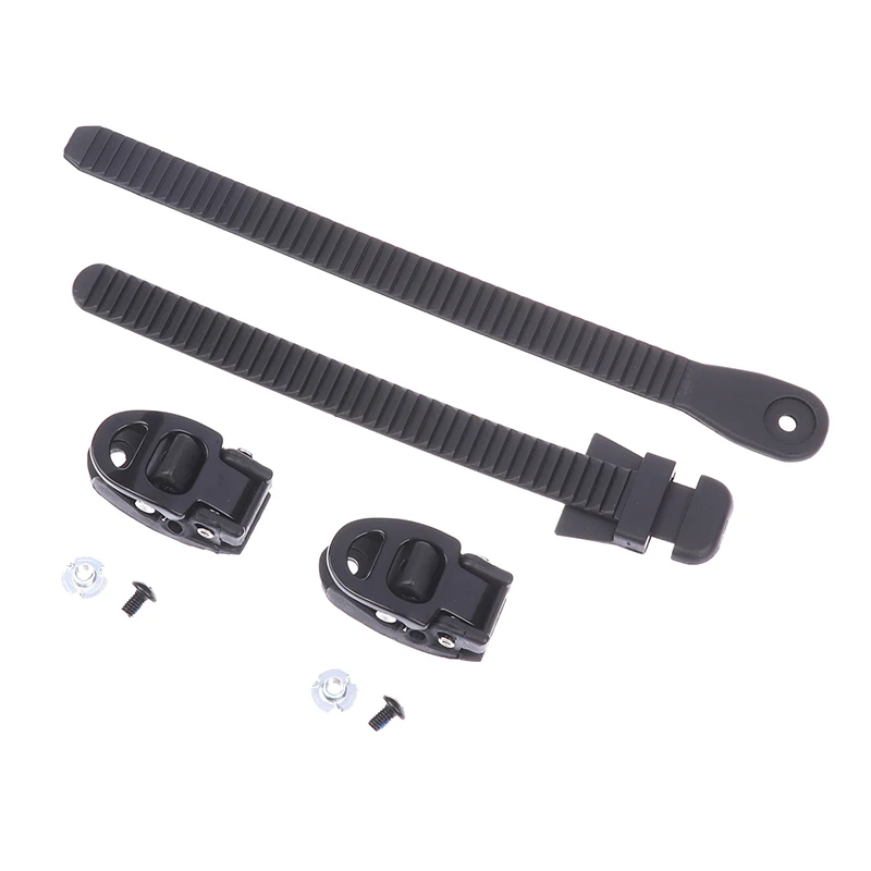 1/2Sets Roller Ratchet Skates Speed Ratchet Skates Straps Fixing Buckle With Screws Ankle Belt Tape Roller Fixed Band,roller skate buckle