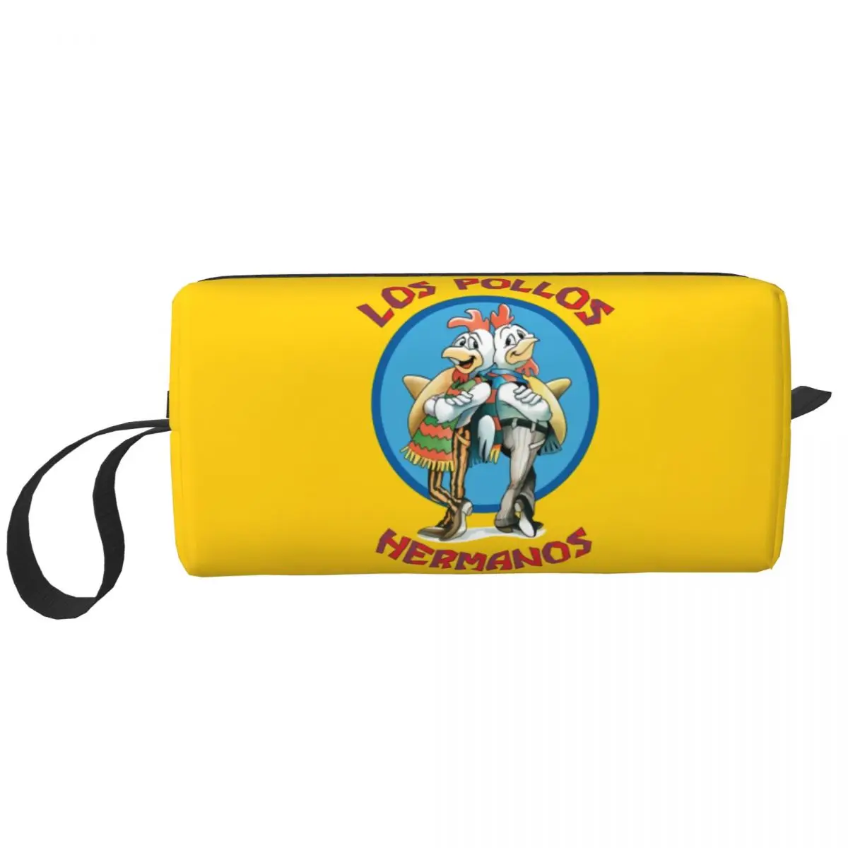 

Breaking Bad Los Pollos Hermanos Makeup Bag Women Travel Cosmetic Organizer Fashion The Chicken Brothers Storage Toiletry Bags