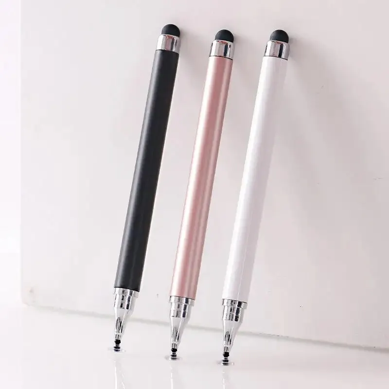2 in 1 Universal Stylus Pen Drawing Screen Touch Pen Tablet Pen for IPhone IPad Tablet Capacitive Touch Pencil for Android Ios