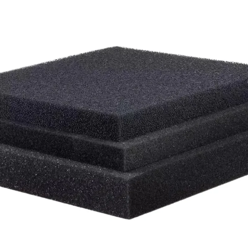 Versatile Black Filtration Foam Aquarium Sponge Pad