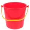 Toys Beach Bucket Play Sand Children's Portable Multi-use Outdoor Lightweight Buckets Playing Red 1