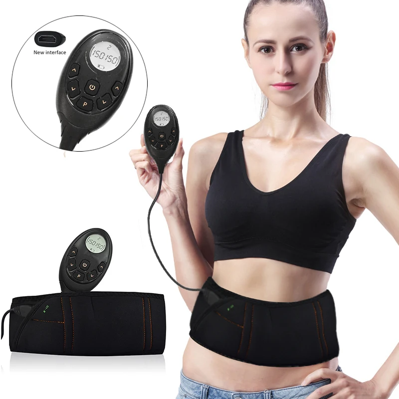 

Electric Abdominal Massager EMS Muscle Stimulation Fitness Abs Trainer Slimming Belt Fat Burning Bodybuilding Health Equipment