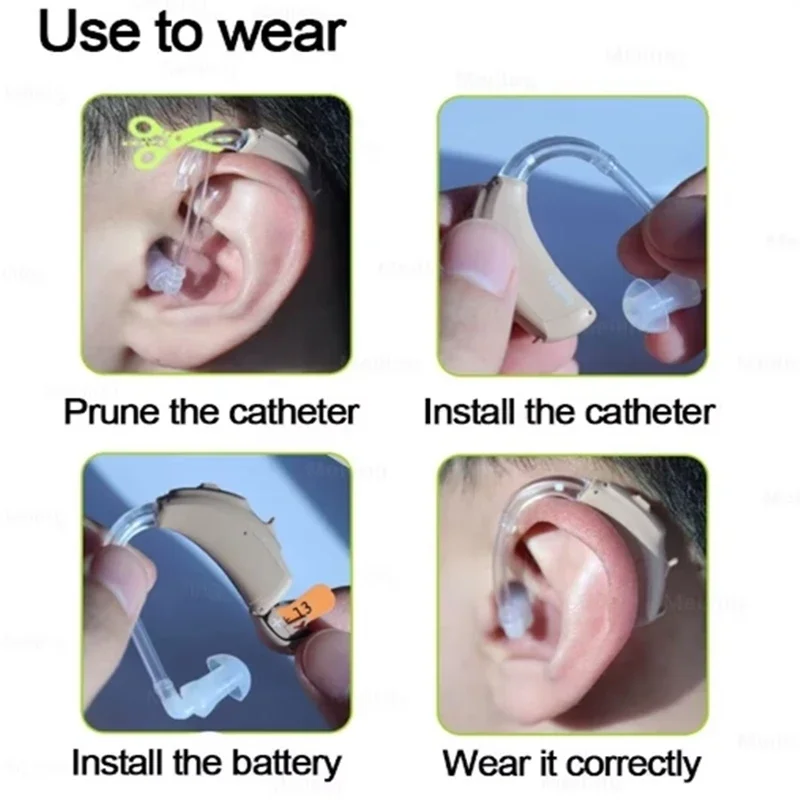 Phonak Vitus BTE UP-P Hearing Aids Waterproof  Dustproof  Original 6 channels Digital Computer Programmable With Severe Degree 5