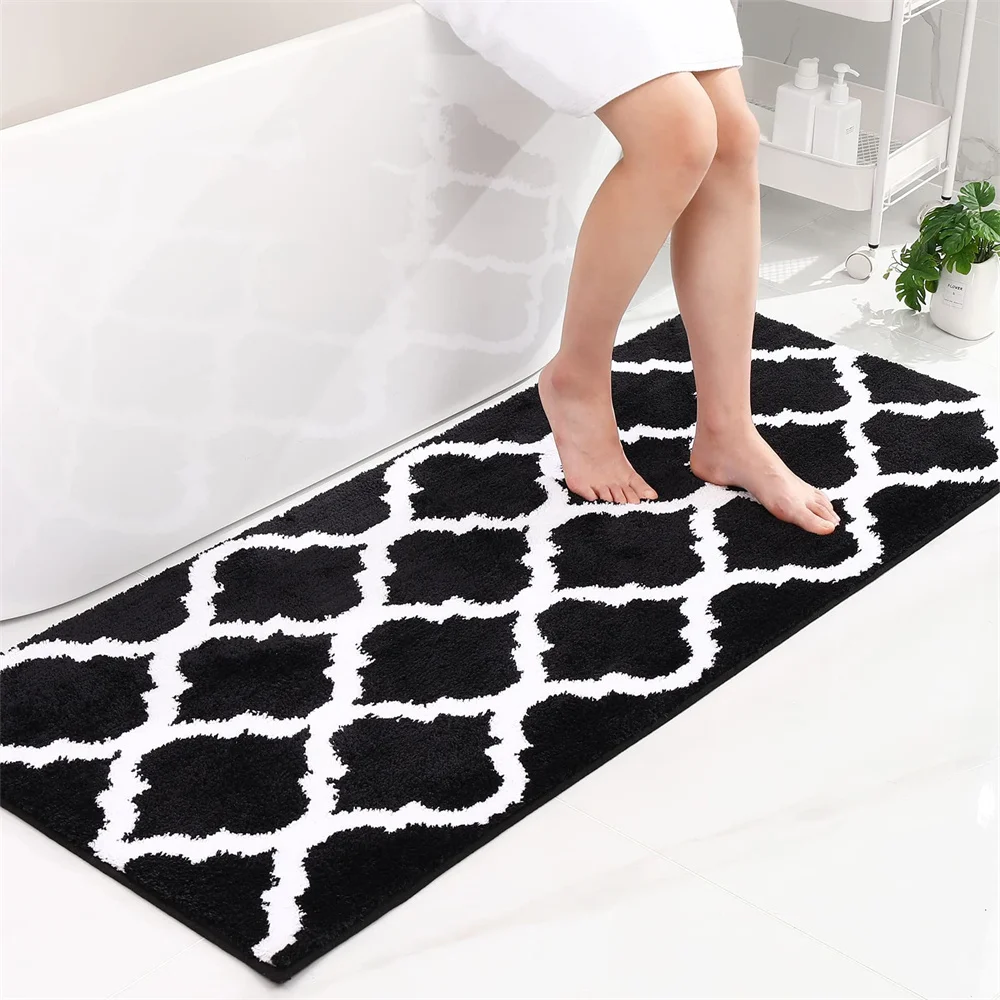 Home Bath Mat Non-slip Bathroom Carpet Soft Coral Velvet Kitchen Small Rugs  Washroom Floor - AliExpress