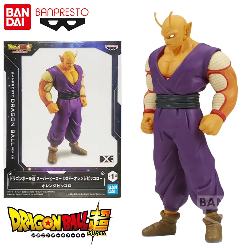 

Bandai Genuine Banpresto Dragon Ball Super Anime Figure DXF Orange Piccolo Action Figure Toys for Kids Gift Collectible Model