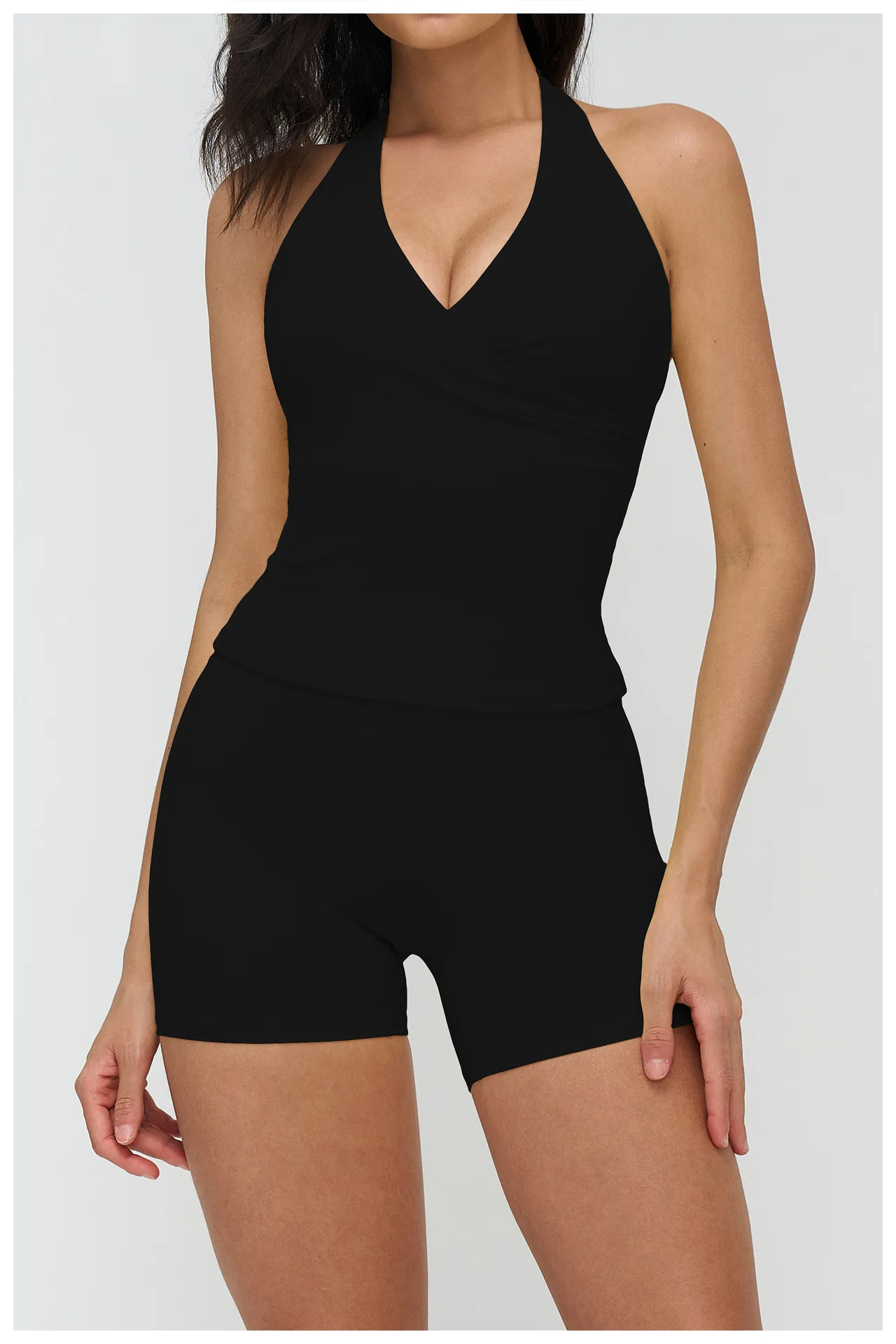 Débardeur Yoga Push-Up Dos Croisé