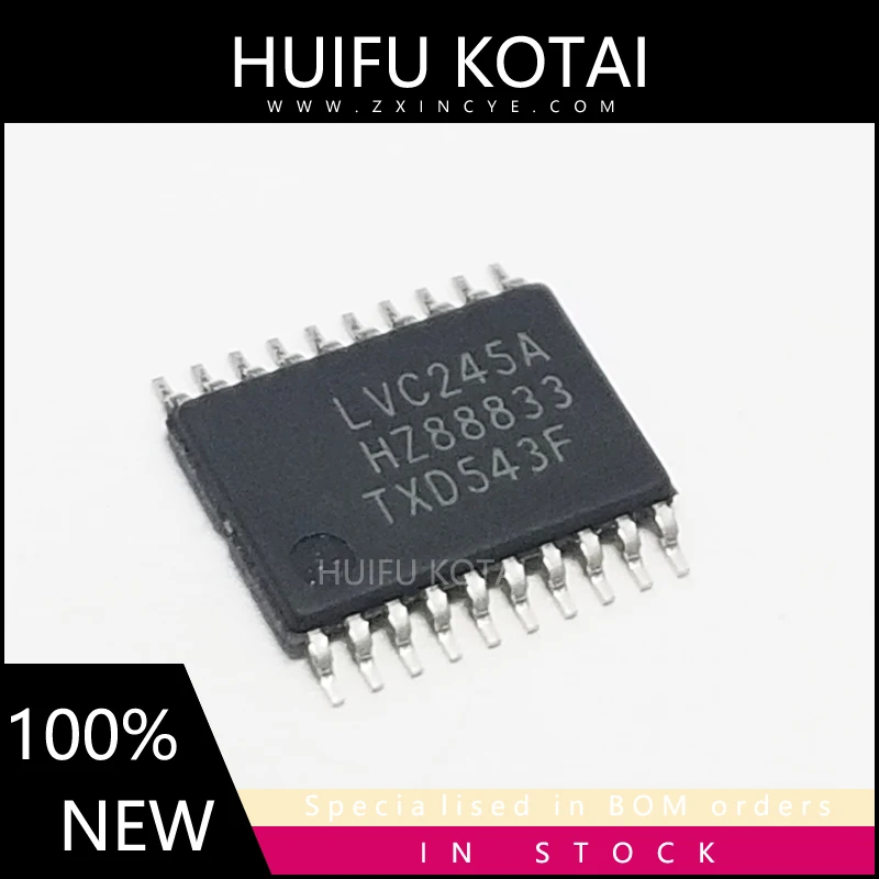 

10 шт., LVC245A SN74LVC245APWR TSSOP20, Новые Товары в наличии