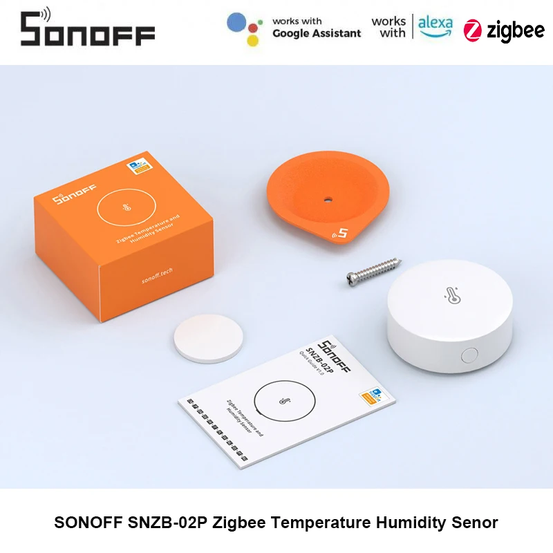 SONOFF SNZB-02P zigbee teplota vlhkost vzduchu senzor chytrá domácí závod s SONOFF ihost, nspanel pro, ZB most pro, zbdongle-e