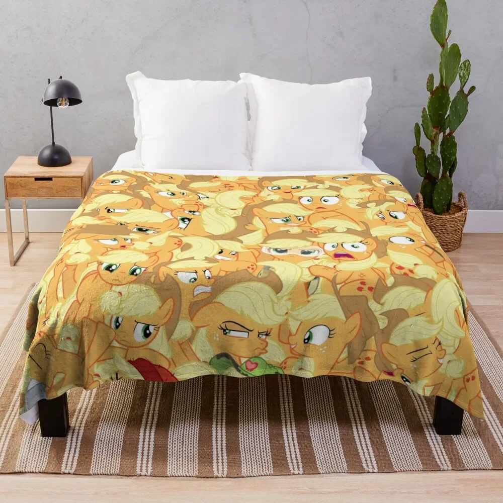 

Applejack беспорядок плед одеяло мягкие кровати одеяло роскошные дизайнерские одеяла