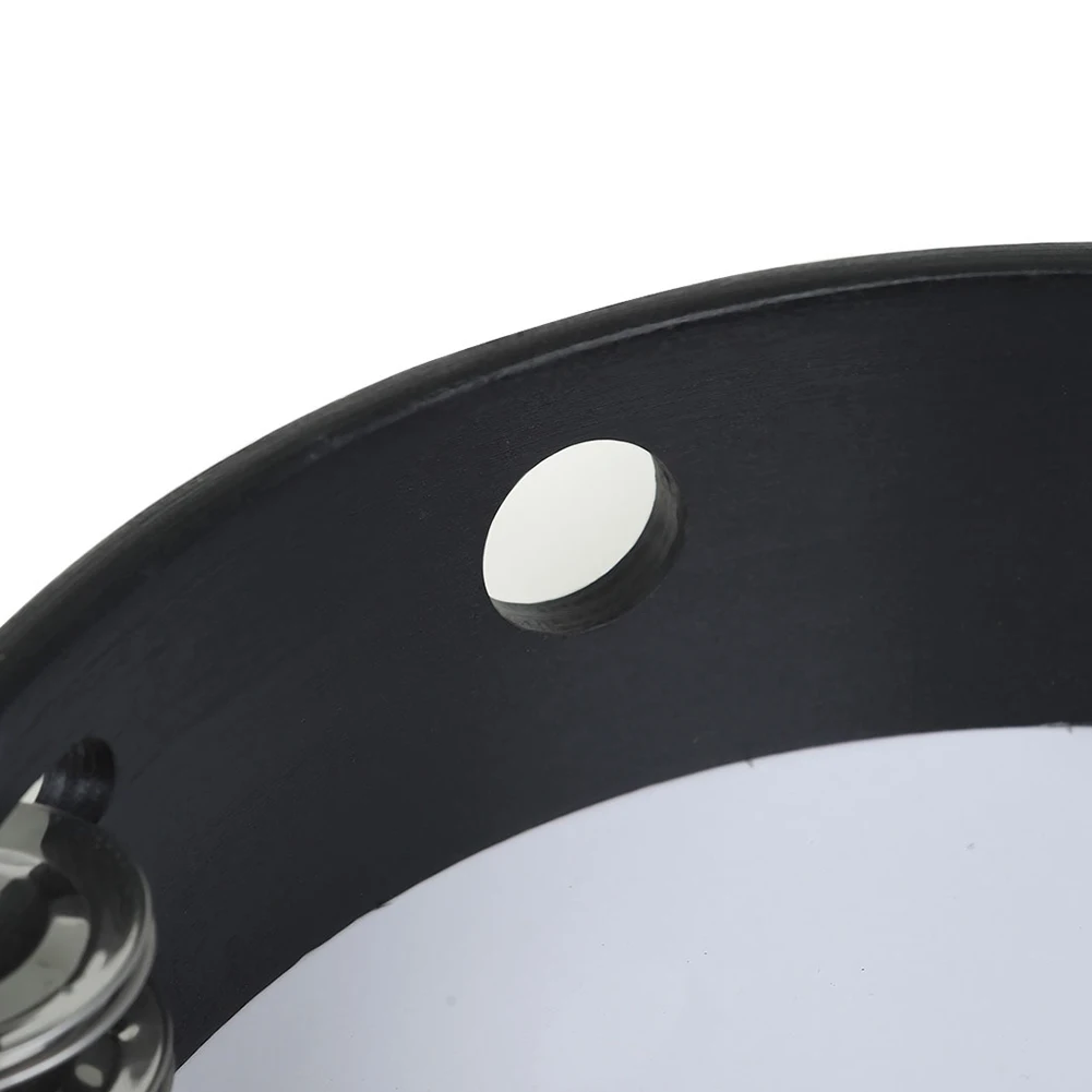 8/10 in Professional Tambourine Musical Instrument Tambourine Hand Drum Percussion Instrument for Kids Adults Church KTV Party