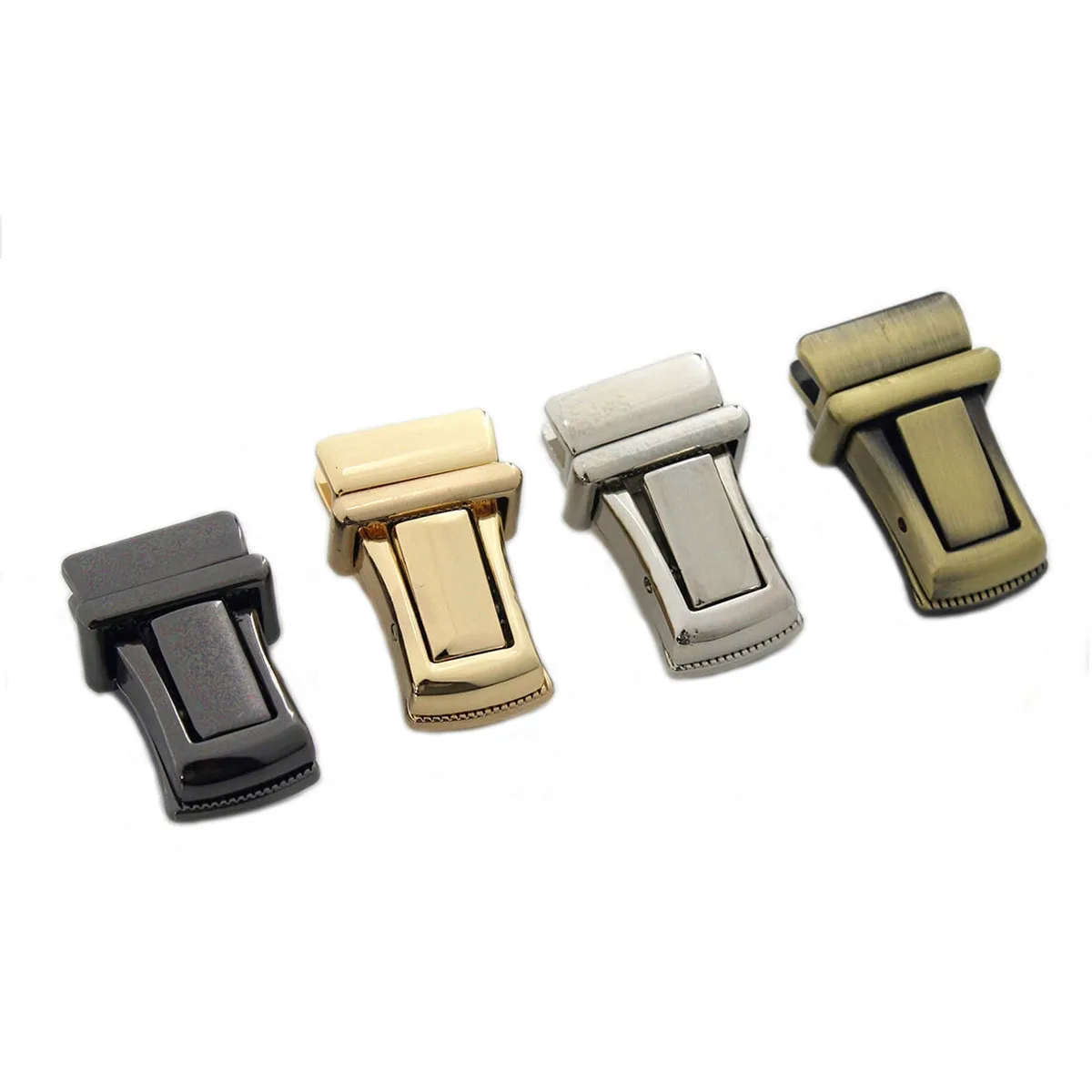 1pcs Metal Press Lock Tongue Lock Clasp Closure Parts Hardware for Bag