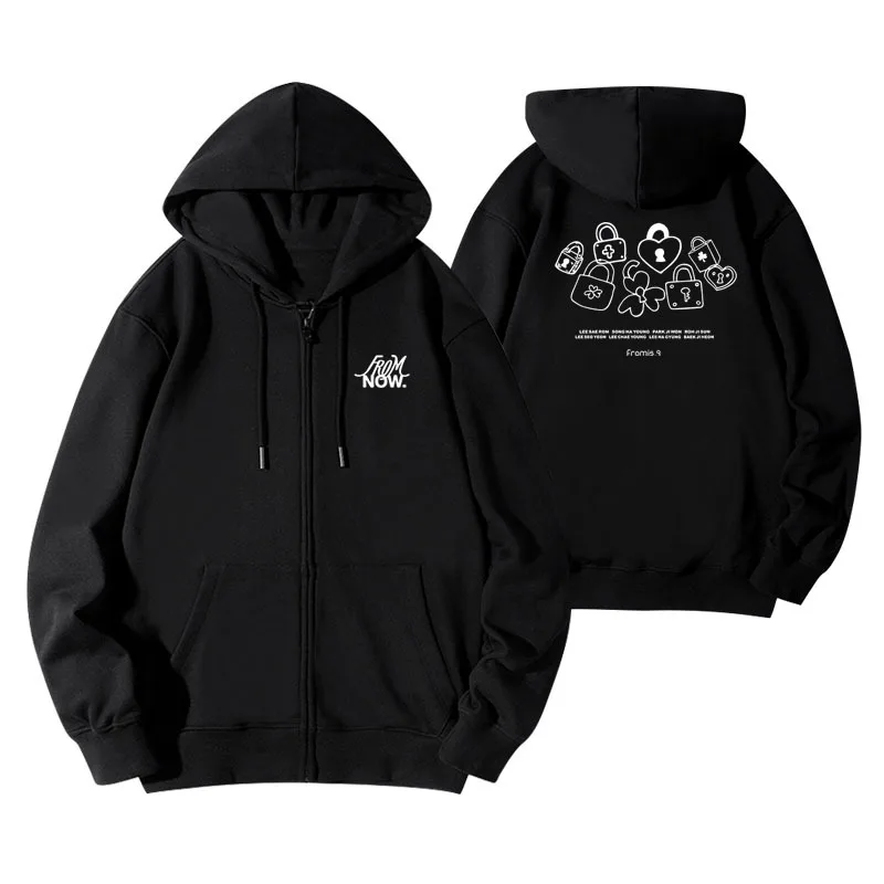 アイドル FROM NOW. ZIP-UP HOODIE (BK_XL) fromis_9 FROM NOW. ZIP-UP HOODIE (BK_XL) fromis_9