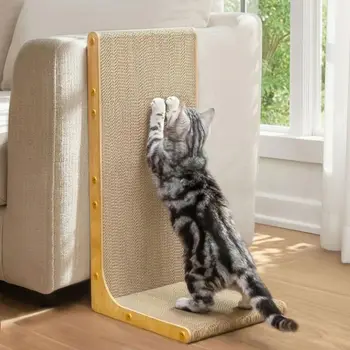 L-Shaped Vertical Cat Scratcher 1
