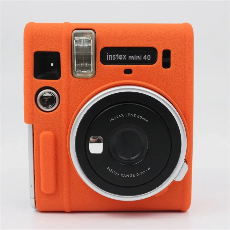 Custodia In Pelle PU Per Fotocamera Fujifilm Instax Mini 99 - Marrone Con Tracolla Regolabile