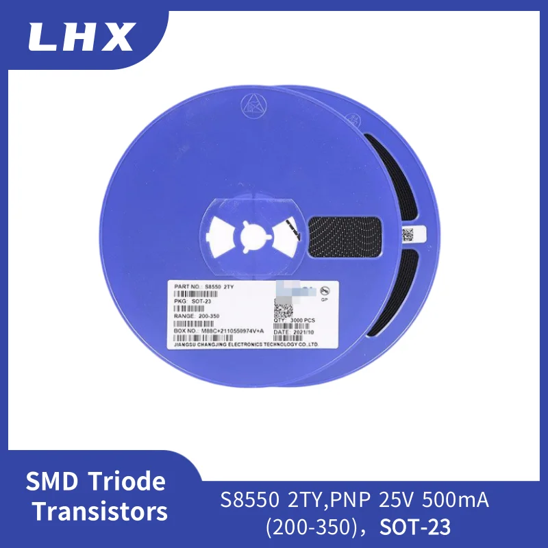 100 шт./лот SMD триодные транзисторы S85502TY PNP 25V 500mA (200-350) SOT-23, Точечные продажи