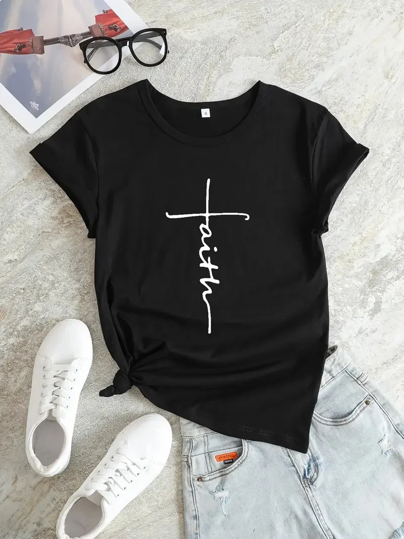 Faith Cross T-shirt 1