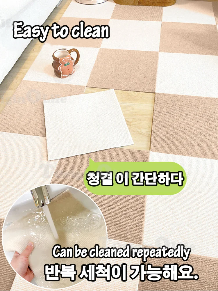 Winter Use Activities Mat For Baby Splicing Rugs Baby Room Game Puzzle Mat Infant Non Adhesive Adsorption Carpet 10PCS Washable play mat foam play mat eva foam play mat