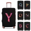 Letter Print Travel Suitcase Dust Cover Luggage Protective Cover for 18"-28" Thicken Trolley Case Dust Cover Travel Accessories 1
