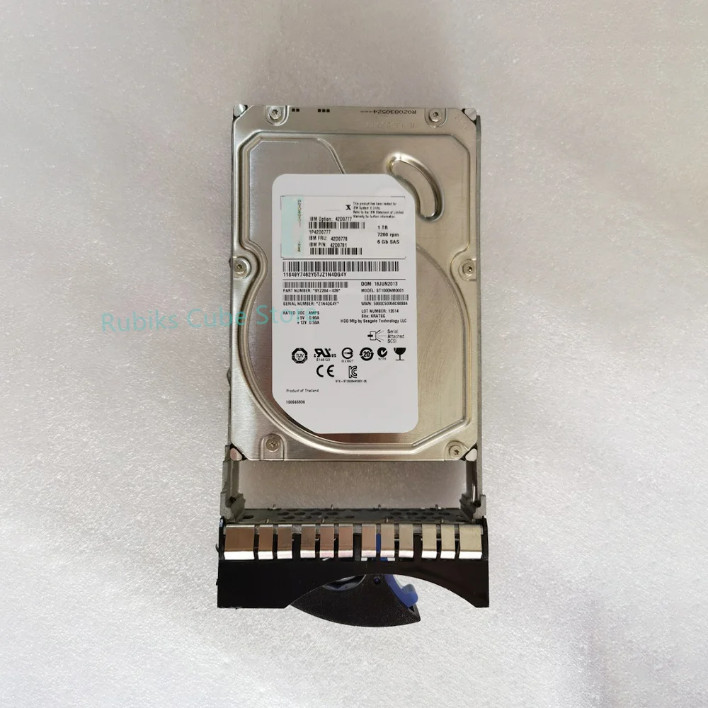 IBM  ϵ ũ, X3650M2, M3, 42D0777, 42D0778, 1T, 7.2K SAS, 3.5 ġ