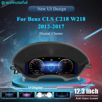 Panel de Instrumentos Digital de 12.3'' para Mercedes Benz CLS C218 W218 Años 2012-2017, Panel de Instrumentos Automotriz 1