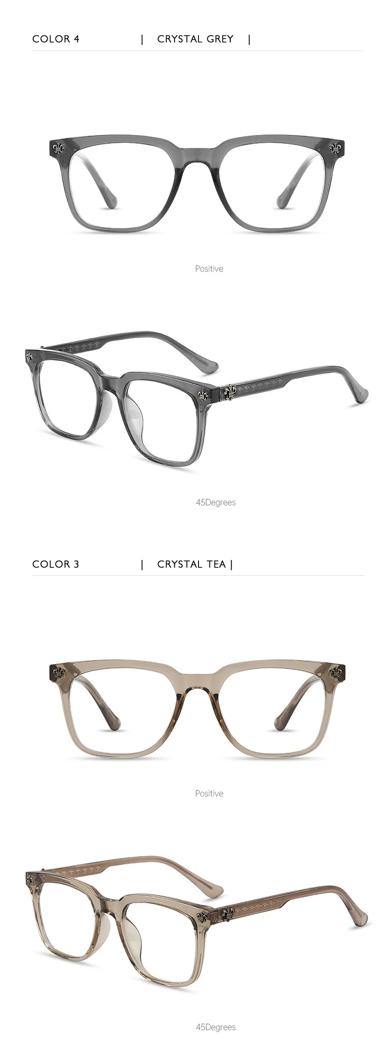 Reading Glasses Men - KANSEPT Rectangle Eyewear with Blue Light Lenses & Anti-Reflective Coating