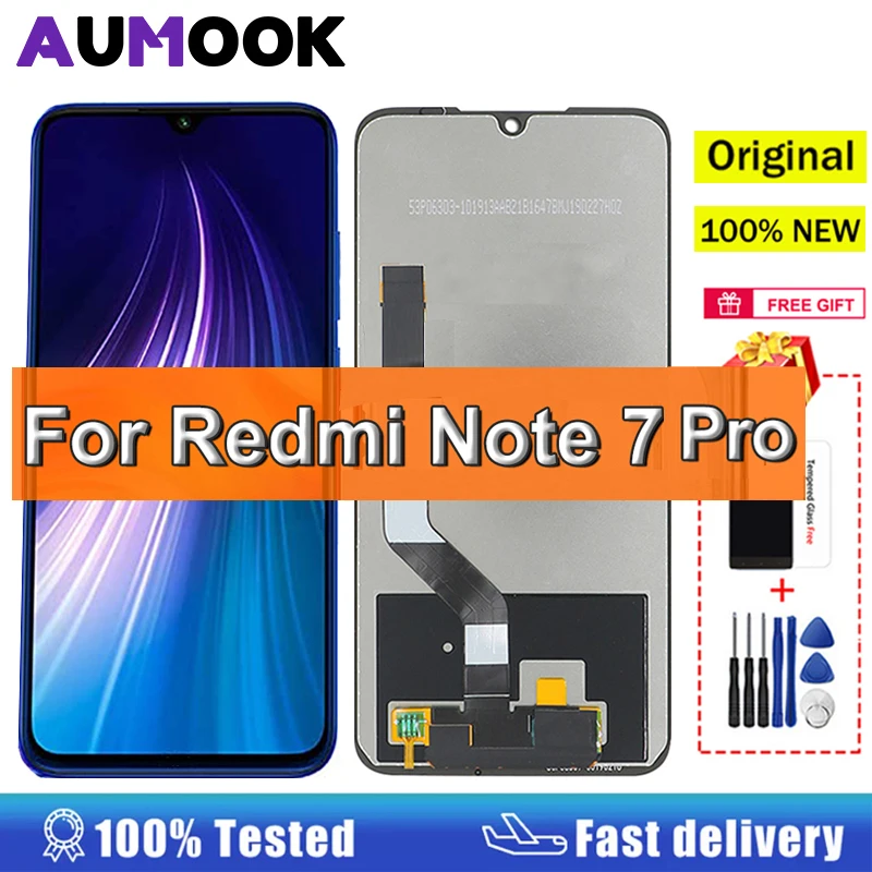 6.3 "Originale Per Xiaomi Redmi Note 7 Pro Display Lcd Touch Screen Di Ricambio Per Redmi Note 7 Lcd Display Muslimex