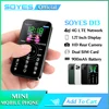 SOYES D13 4G LTE Mini Mobile Phone 1.77 Inch Touch Keypad Cellphone 900mAh Dual SIM Type-C SOS Small Phone 1