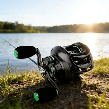 Metal Baitcasting Fishing Reel 1