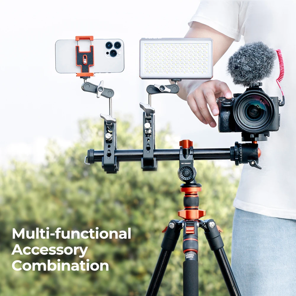 Center Column Rotatable Multi-Angle Tripod Center Column Aluminum Alloy with Locking System for Tripod Photography,camera tripod