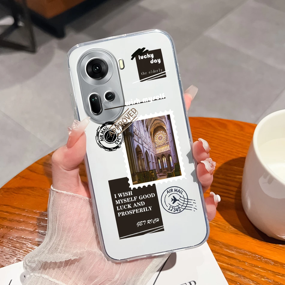 Clear Protective Silicone Anti-Drop Phone Case