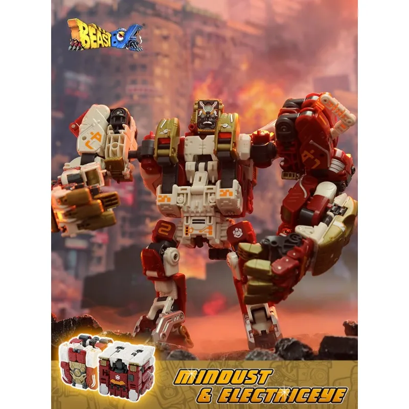 

New 52TOYS BEASTBOX Soul Scatter Blur BB-24ME Set Assembly Model Robot Handmade Transformational Birthday Gift