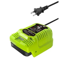 Mini Charger for Greenworks 40V Battery MAX 40V Battery 29462, 29472 and for Greenworks Other 40V Battery US Plug 1