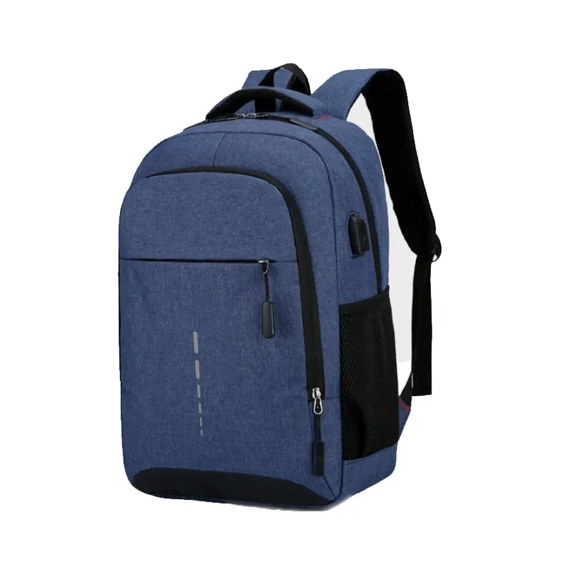 Classic Men Waterproof Backpack USB Charging Casual Travel Backpack Men Large Capacity Travel Laptop Backpack School Bag bolsas