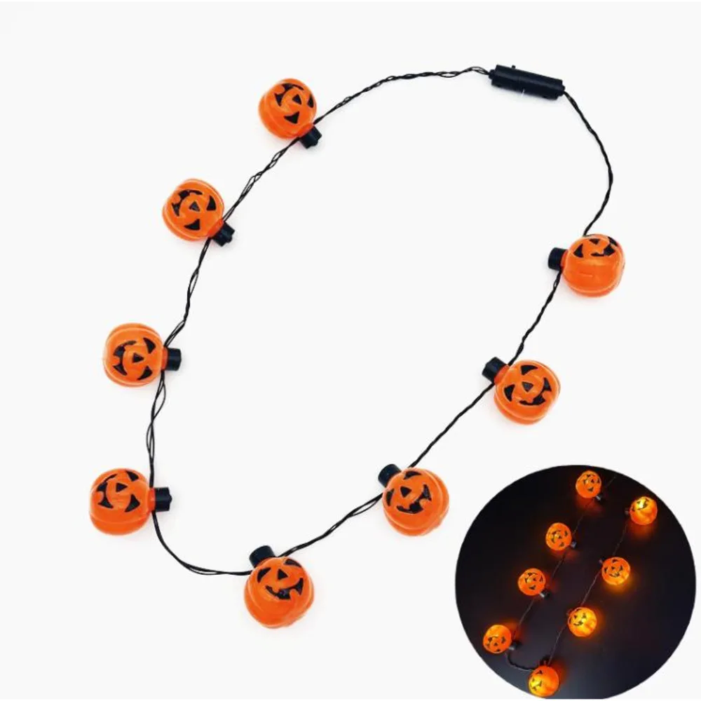 Disney Light Up Necklace - 2020 Halloween -Mickey Pumpkins & Candy