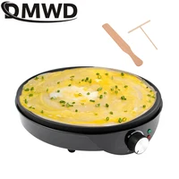 110V Electric Pancake Maker Crepe Pizza Machine Non-Stick Griddle Baking Pan Spring Roll Machine Kitchen Automatic Cooking Tools 1