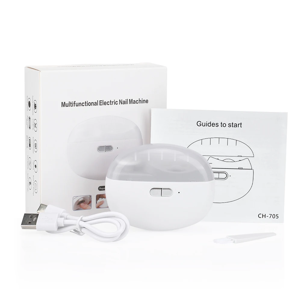 مقص أظافر كهربائي مع ضوء التلقائي أنيكير المتقلب ا...