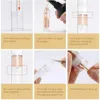 5/10/15ml Clear Airless Vacuum Pump Bottle Cosmetic Eye Cream Travel Size Dispenser Refillable Containers Portable Makeup Tools 5
