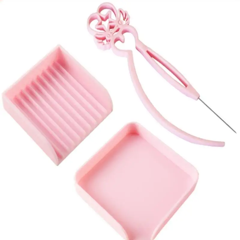 2.6mm 미니 퓨즈 비즈 픽킹 트레이, 내열성 펄러 비즈 도구 키트, 스쿱, 공예, 예술, 비즈 공예 도구, DIY 액세서리