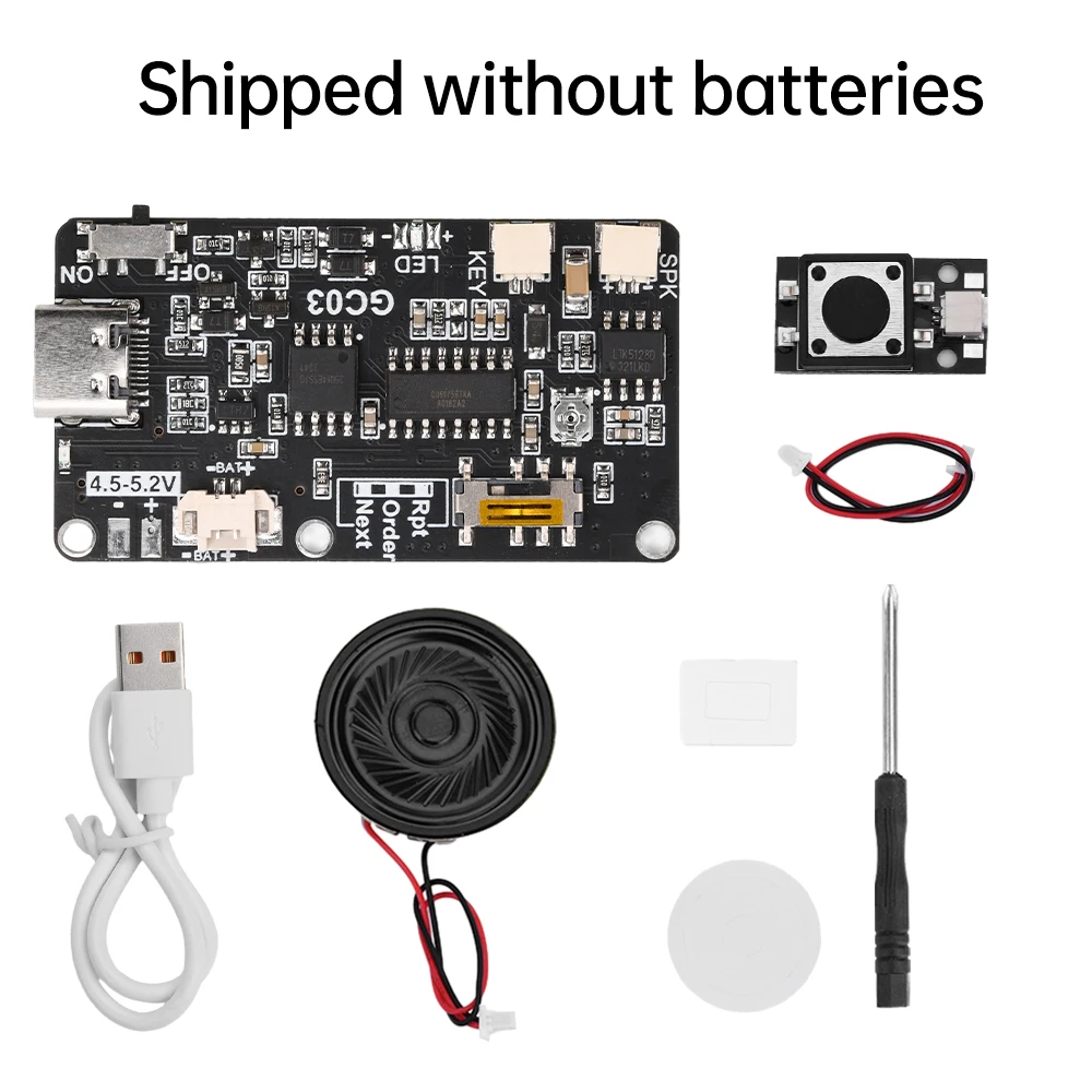 Recordable Sound Module 8M MP3 Button/Magnet Control Music Voice Player Board Speaker DIY Greeting Card Gift Christmas sound module music player