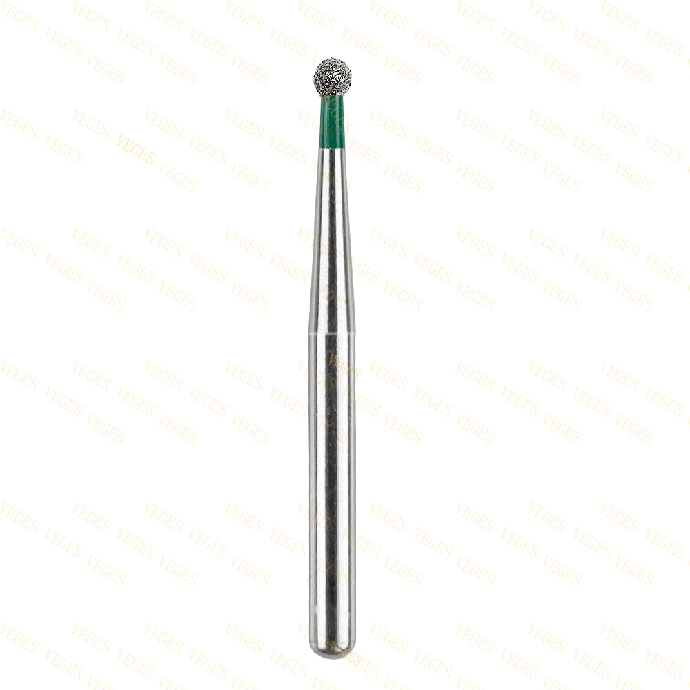 Lot De 5 Fraises Diamantées Dentaires Azdent 1.6mm - Pour Pièce à Main Haute Vitesse