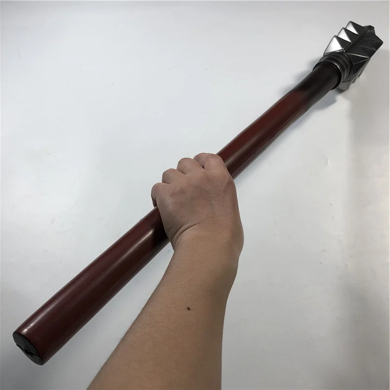 Cosplay Sawtooth Hammer Thunder Baseball Bat Prop Gladiator Weapon 81cm Role Playing Safety PU Toy Prop Halloween Gift 6