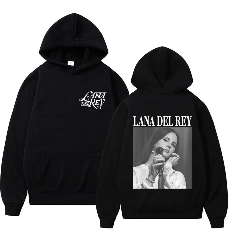 

Singer Lana Del Rey Movie Hoodie 90s Retro Men Women Hip Hop Fashion Hoodies Casual Long Sleeve Oversized Sweatshirts Streetwear