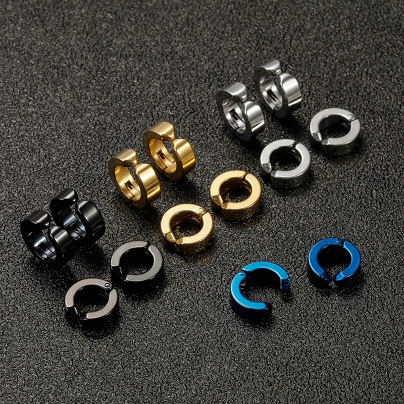 Korean Fashion Ear Clip Earrings for Men