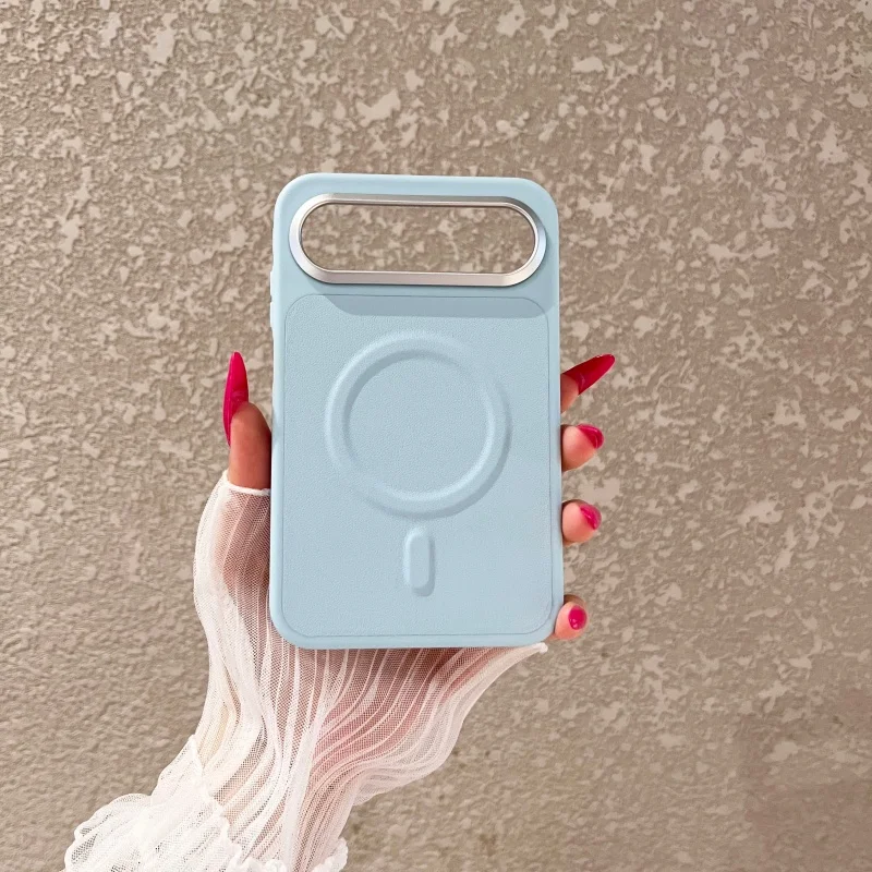 Versatile Leather Texture Magnetic Phone Case - Shockproof Full-Wrap Protective Cover