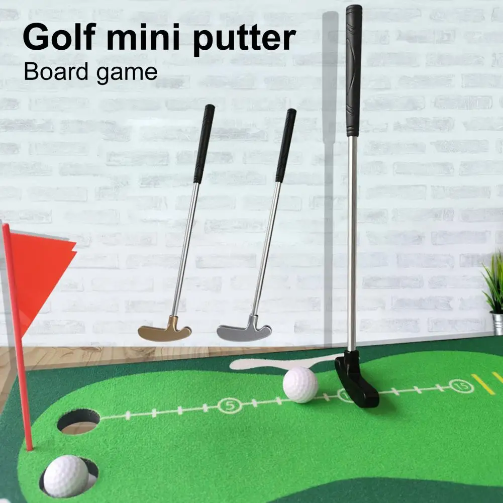 Mini Golf Putter Golf Club Premium In Acciaio Inox Mini Golf Putter Set Per Bambini Adulti Include 2 Palline Da Golf Tpr Grip Per Tavolo