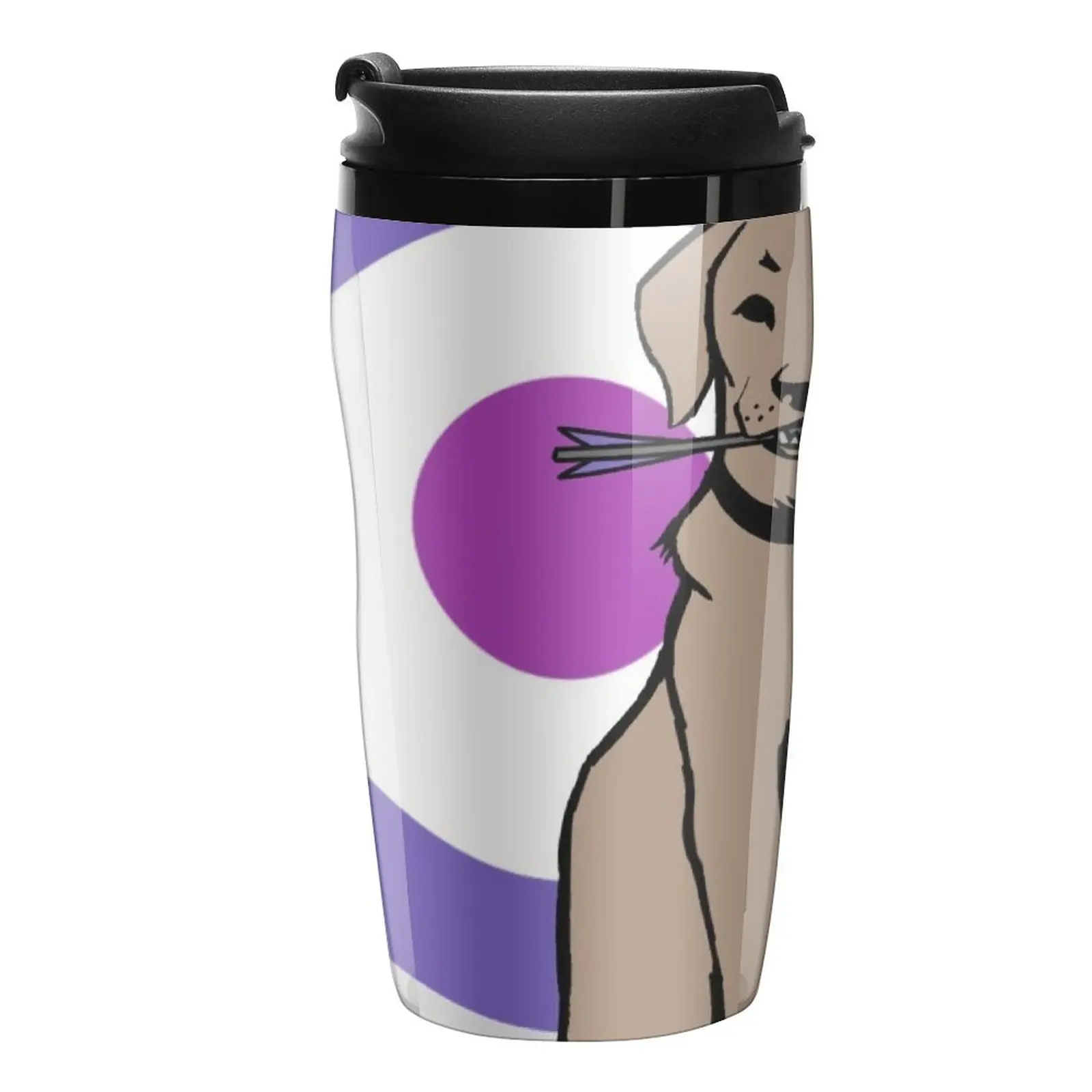 

New Lucky the Pizza Dog Travel Coffee Mug Cups For Cafe Coffee Bowl